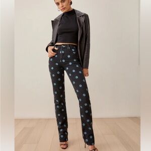 Reformation “Earth” Black Jeans